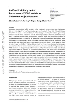 An Empirical Study on the Robustness of YOLO Models for Underwater Object Detection