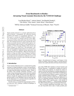 From Benchmarks to Reality: Advancing Visual Anomaly Detection by the VAND 3.0 Challenge