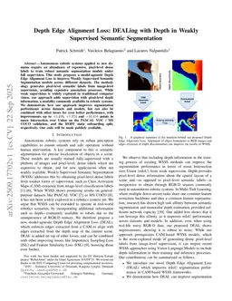 Depth Edge Alignment Loss: DEALing with Depth in Weakly Supervised Semantic Segmentation
