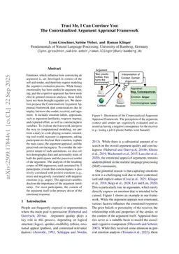 Trust Me, I Can Convince You: The Contextualized Argument Appraisal Framework
