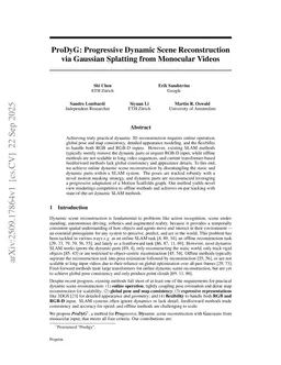 ProDyG: Progressive Dynamic Scene Reconstruction via Gaussian Splatting from Monocular Videos