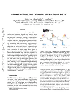 Visual Detector Compression via Location-Aware Discriminant Analysis