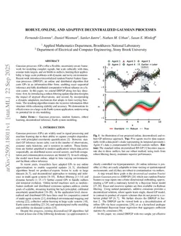 Robust, Online, and Adaptive Decentralized Gaussian Processes