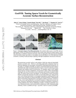GeoSVR: Taming Sparse Voxels for Geometrically Accurate Surface Reconstruction
