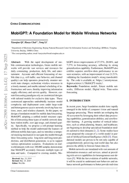 MobiGPT: A Foundation Model for Mobile Wireless Networks