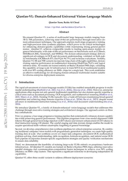 Qianfan-VL: Domain-Enhanced Universal Vision-Language Models