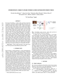 StereoFoley: Object-Aware Stereo Audio Generation from Video