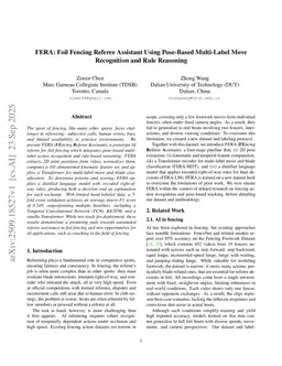 FERA: A Pose-Based Semantic Pipeline for Automated Foil Fencing Refereeing