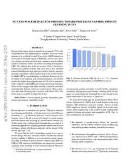 No Verifiable Reward for Prosody: Toward Preference-Guided Prosody Learning in TTS