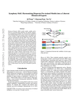 Symphony-MoE: Harmonizing Disparate Pre-trained Models into a Coherent Mixture-of-Experts