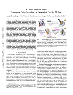 3D Flow Diffusion Policy: Visuomotor Policy Learning via Generating Flow in 3D Space
