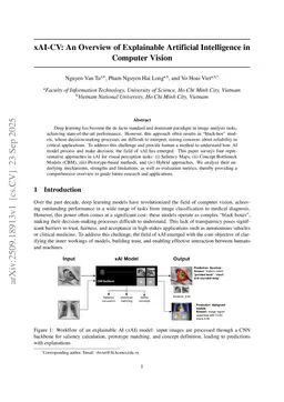 xAI-CV: An Overview of Explainable Artificial Intelligence in Computer Vision