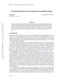 Central Limit Theorems for Asynchronous Averaged Q-Learning