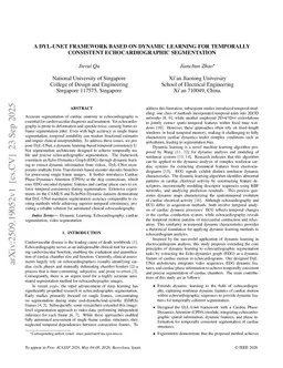 A DyL-Unet framework based on dynamic learning for Temporally Consistent Echocardiographic Segmentation