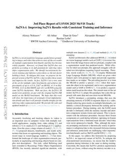Sa2VA-i: Improving Sa2VA Results with Consistent Training and Inference