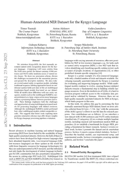 Human-Annotated NER Dataset for the Kyrgyz Language