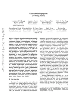 Generative Propaganda