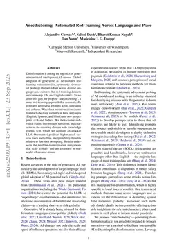 Anecdoctoring: Automated Red-Teaming Across Language and Place