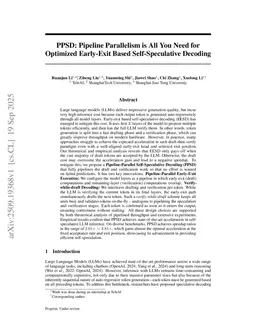 Pipeline Parallelism is All You Need for Optimized Early-Exit Based Self-Speculative Decoding