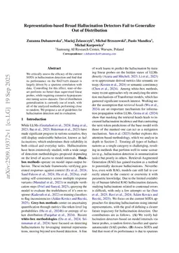 Representation-based Broad Hallucination Detectors Fail to Generalize Out of Distribution