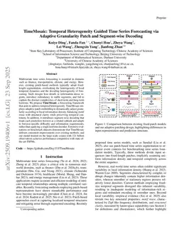 TimeMosaic: Temporal Heterogeneity Guided Time Series Forecasting via Adaptive Granularity Patch and Segment-wise Decoding