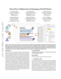 PolicyPad: Collaborative Prototyping of LLM Policies