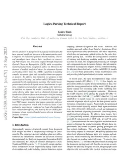 Logics-Parsing Technical Report