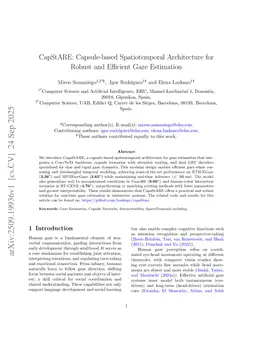 CapStARE: Capsule-based Spatiotemporal Architecture for Robust and Efficient Gaze Estimation