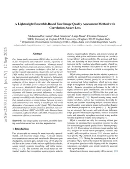 A Lightweight Ensemble-Based Face Image Quality Assessment Method with Correlation-Aware Loss