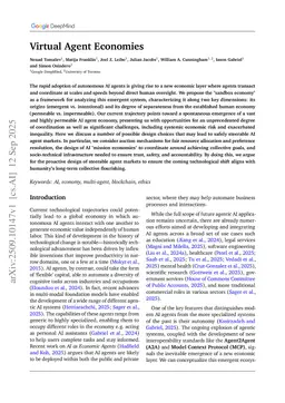 Virtual Agent Economies