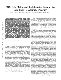 MCL-AD: Multimodal Collaboration Learning for Zero-Shot 3D Anomaly Detection