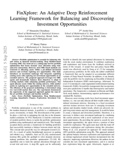 FinXplore: An Adaptive Deep Reinforcement Learning Framework for Balancing and Discovering Investment Opportunities