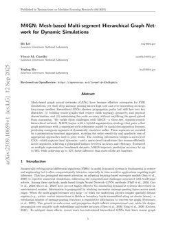 M4GN: Mesh-based Multi-segment Hierarchical Graph Network for Dynamic Simulations