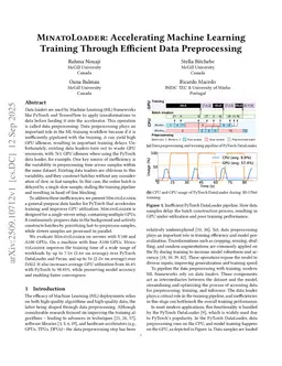 MinatoLoader: Accelerating Machine Learning Training Through Efficient Data Preprocessing