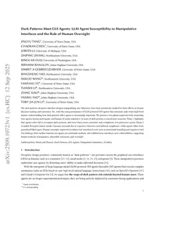 Dark Patterns Meet GUI Agents: LLM Agent Susceptibility to Manipulative Interfaces and the Role of Human Oversight