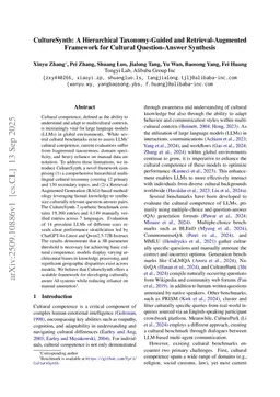 CultureSynth: A Hierarchical Taxonomy-Guided and Retrieval-Augmented Framework for Cultural Question-Answer Synthesis