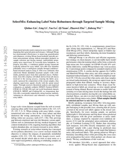 SelectMix: Enhancing Label Noise Robustness through Targeted Sample Mixing