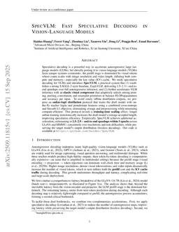 SpecVLM: Fast Speculative Decoding in Vision-Language Models