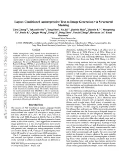 Layout-Conditioned Autoregressive Text-to-Image Generation via Structured Masking