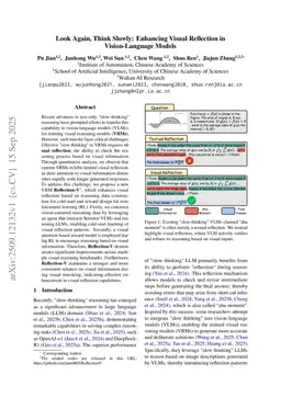 Look Again, Think Slowly: Enhancing Visual Reflection in Vision-Language Models