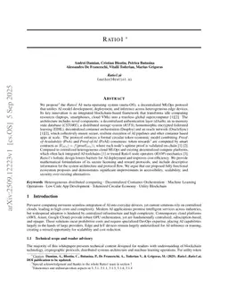 Ratio1 -- AI meta-OS