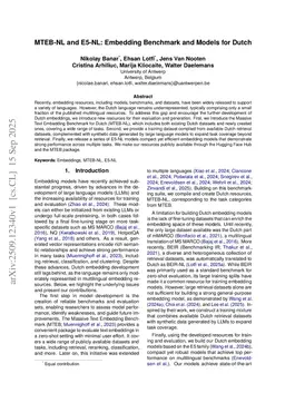 MTEB-NL and E5-NL: Embedding Benchmark and Models for Dutch