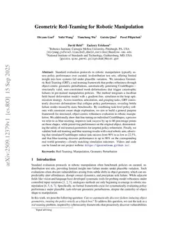 Geometric Red-Teaming for Robotic Manipulation