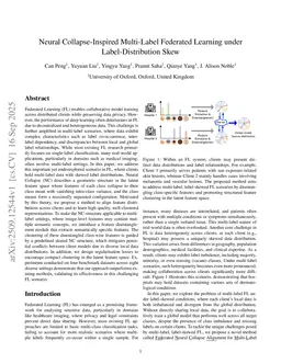 Neural Collapse-Inspired Multi-Label Federated Learning under Label-Distribution Skew