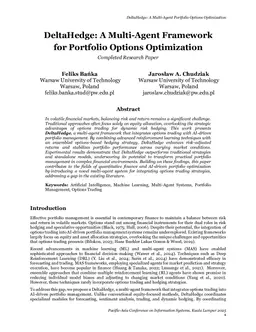 DeltaHedge: A Multi-Agent Framework for Portfolio Options Optimization