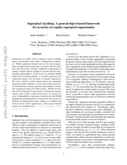 Superpixel Anything: A general object-based framework for accurate yet regular superpixel segmentation