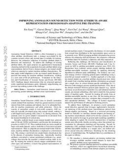 Improving Anomalous Sound Detection with Attribute-aware Representation from Domain-adaptive Pre-training