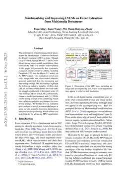 Benchmarking and Improving LVLMs on Event Extraction from Multimedia Documents