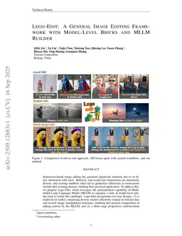 Lego-Edit: A General Image Editing Framework with Model-Level Bricks and MLLM Builder