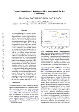 Conan-Embedding-v2: Training an LLM from Scratch for Text Embeddings